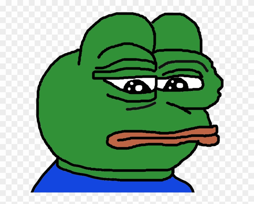 Sad Pepe Clipart - Deviantart - Png Download