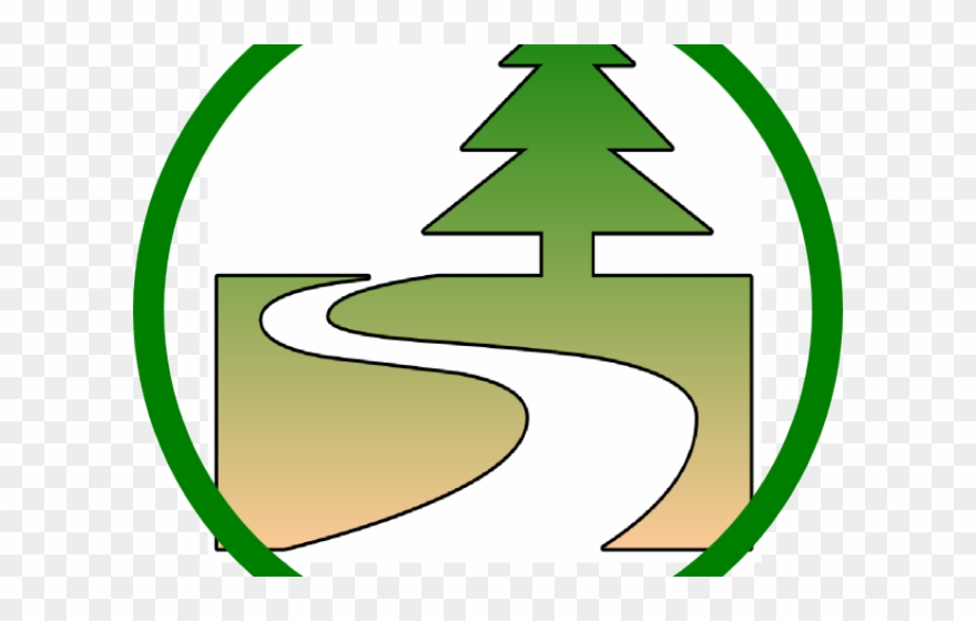 Pathway Clipart Nature Trail - Trail Clip Art - Png Download