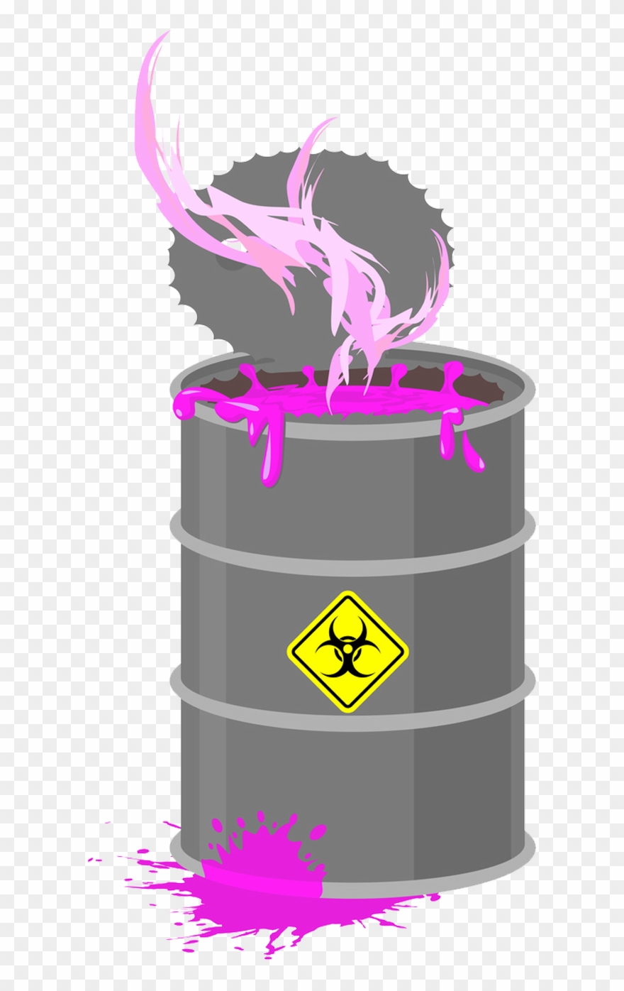 Acceptable Materials - Radioactive Waste Clipart