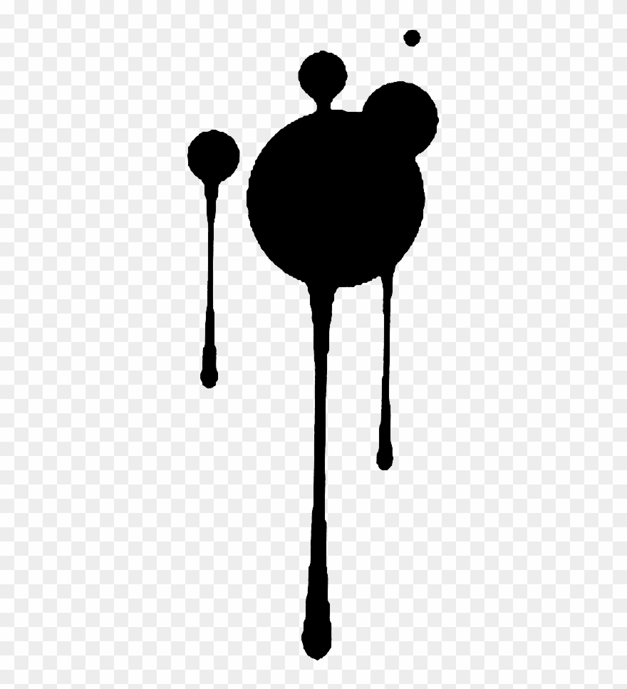 Png Drip - Black Drip Png Clipart