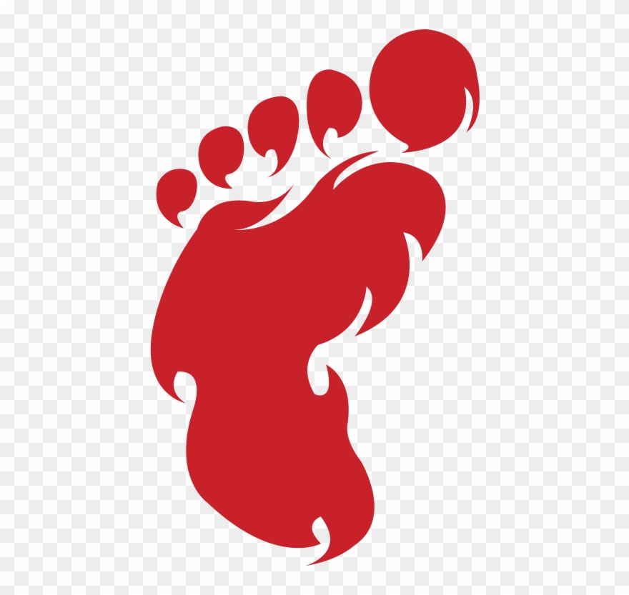 Bigfoot Clipart Foot - Illustration - Png Download