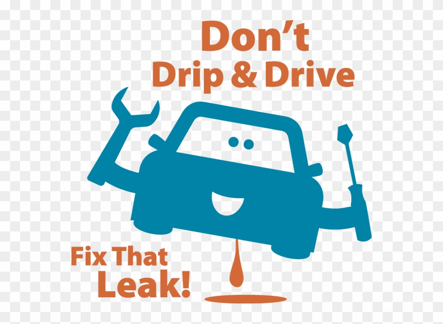 Drip Drawing Car Clip Art Library Library - Car Oil Leak Location - Png Download