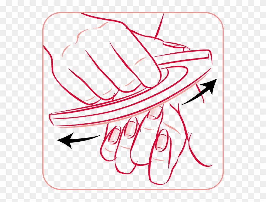 Polish To A Luxurious Shine With The Pink Nail Buffer Clipart