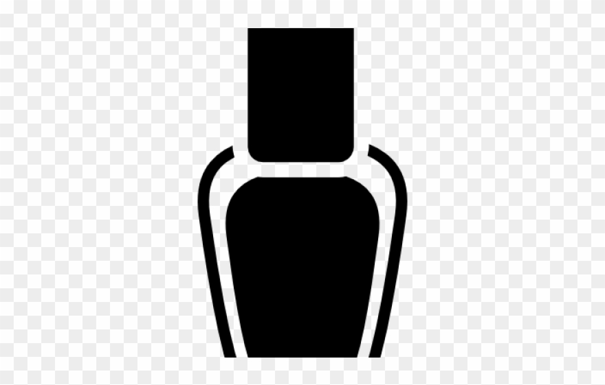 Nail Bottle Vector Clipart