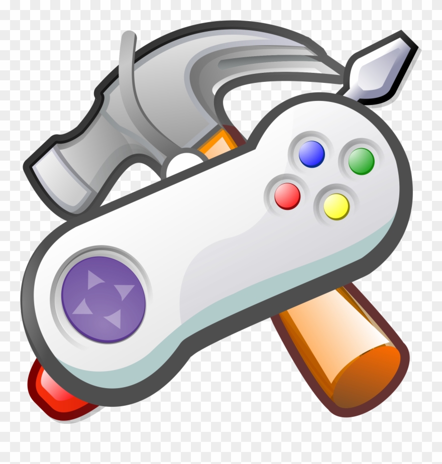 Video Game Controller Clip Art - Video Games Clip Art - Png Download