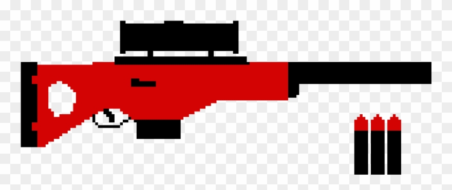 Bolt Sniper/ Fortnite - Pixel Art Sniper Fortnite Clipart