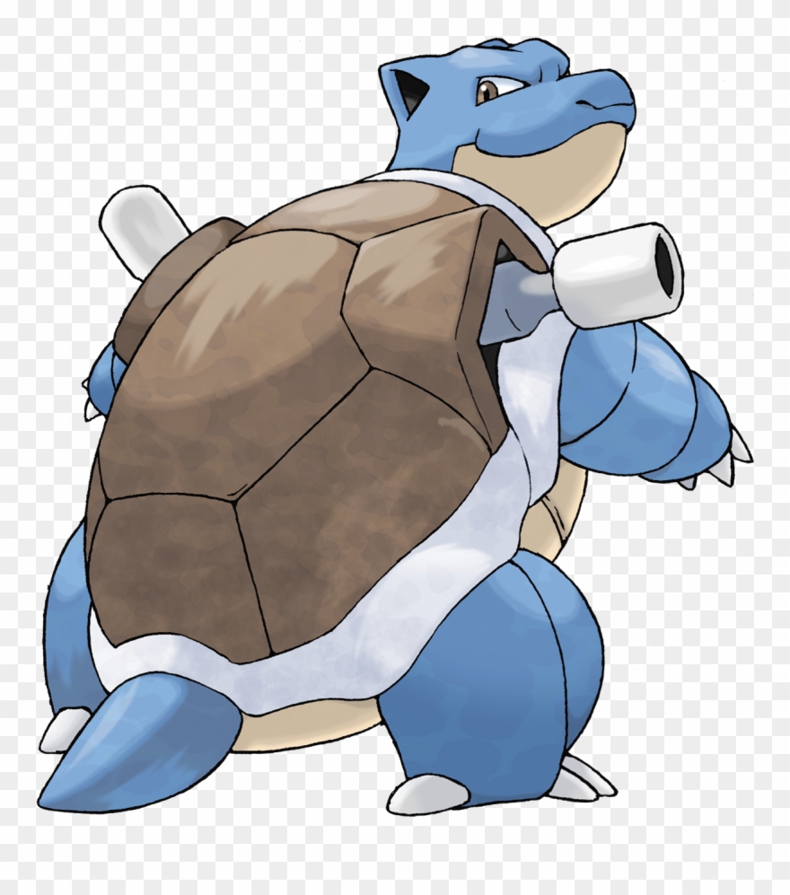 Blastoise - Pokemon Go Squirtle Evolucion Clipart