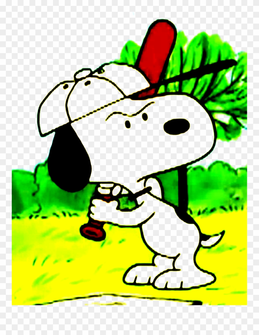 Peanuts Cartoon, Peanuts Snoopy, Charlie Brown - Snoopy And Baseball Cartoons Clipart
