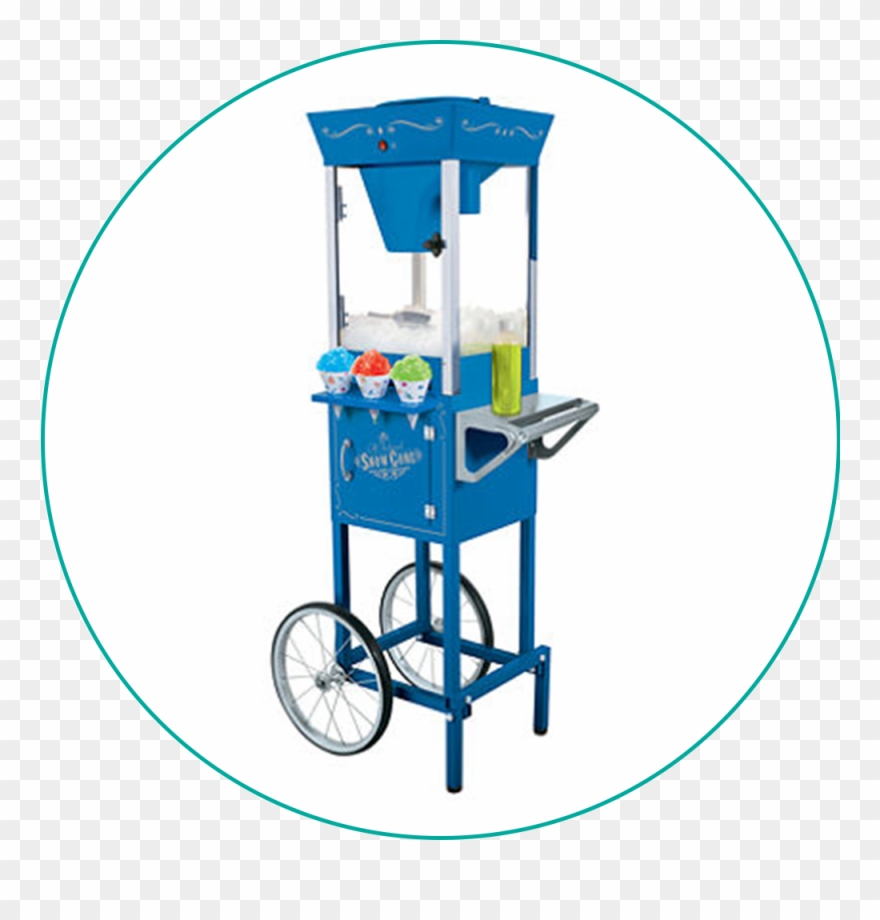 Nostalgia Scc200 54 In. Old Fashioned Snow Cone Cart Clipart