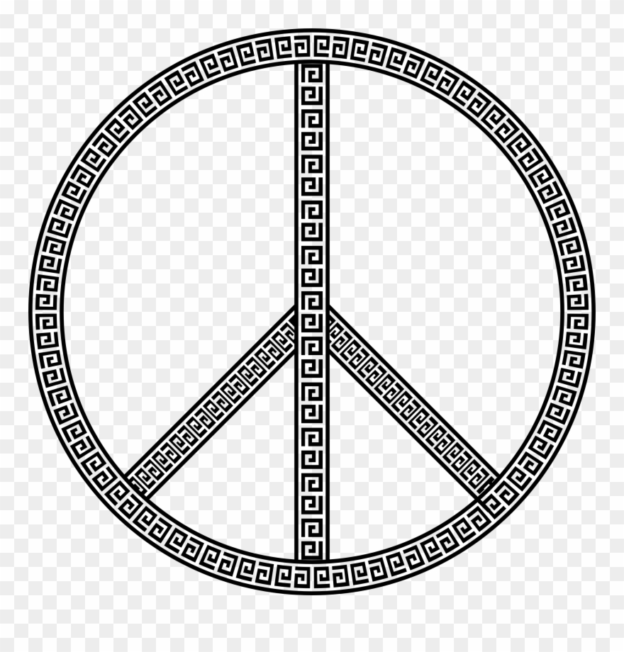 Big Image - Greek Peace Symbol Clipart