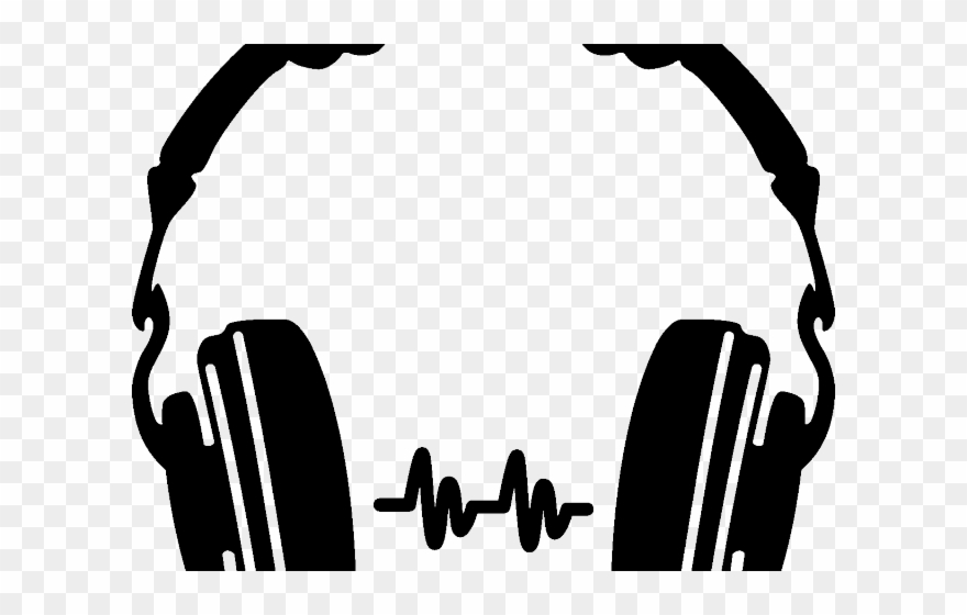 Dj Clipart Dj Headset - Headphones Clipart - Png Download