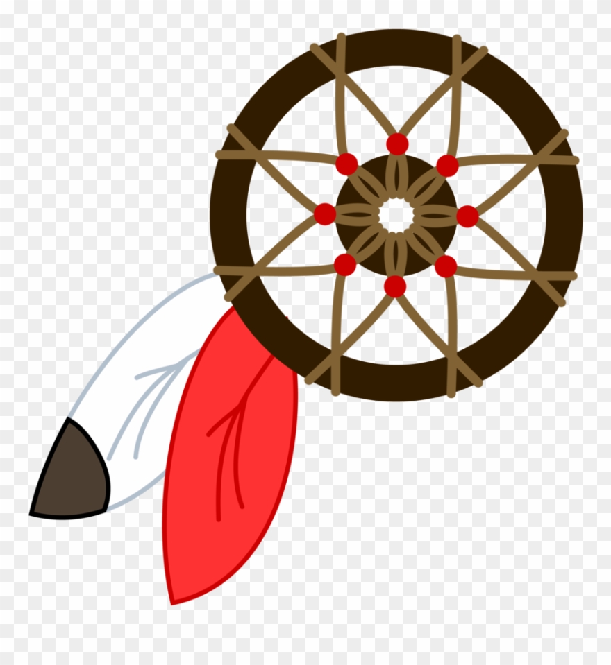 Image Black And White Download Clipart Dream Catcher - Red Dream Catcher Png Transparent Png