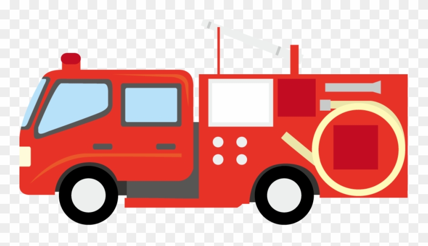 A Png Masa Flexible Figuras Protecci N - Cartoon Fire Truck Png Clipart