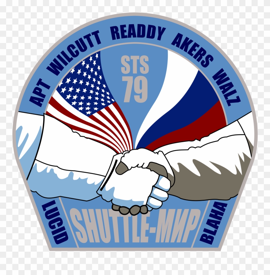 File - Sts-79 Patch - Svg - Sts 79 Mission Patch Clipart