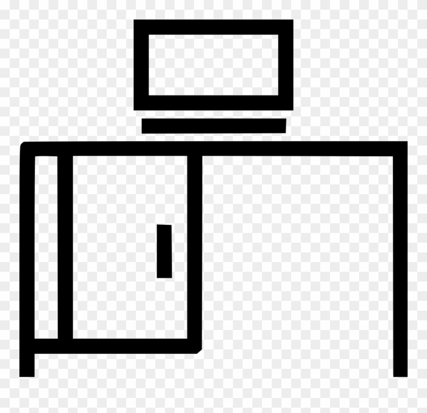 Transparent Download Desk Furniture Home Png - Desk Clipart