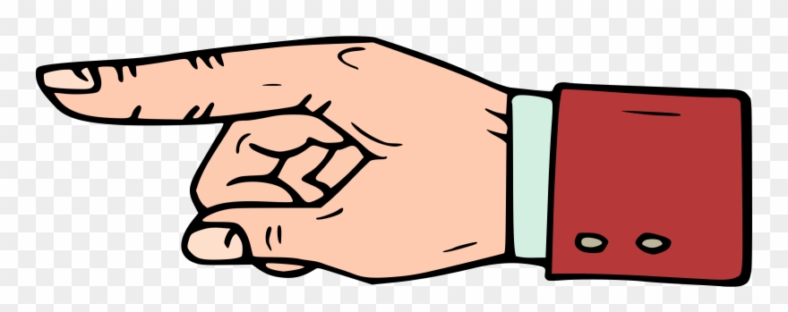 Big Image - Pointed Finger Clip Art Png Transparent Png