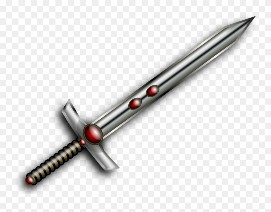 Jeweled Sword - Sword Clip Art - Png Download