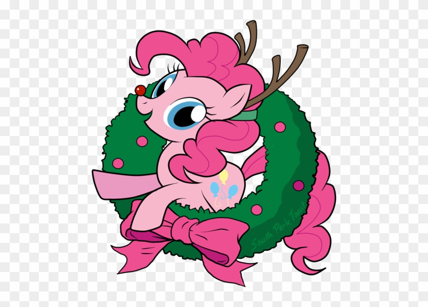 Royalty Free Download Barbie Clipart Christmas - Mlp Christmas Pinkie Pie - Png Download
