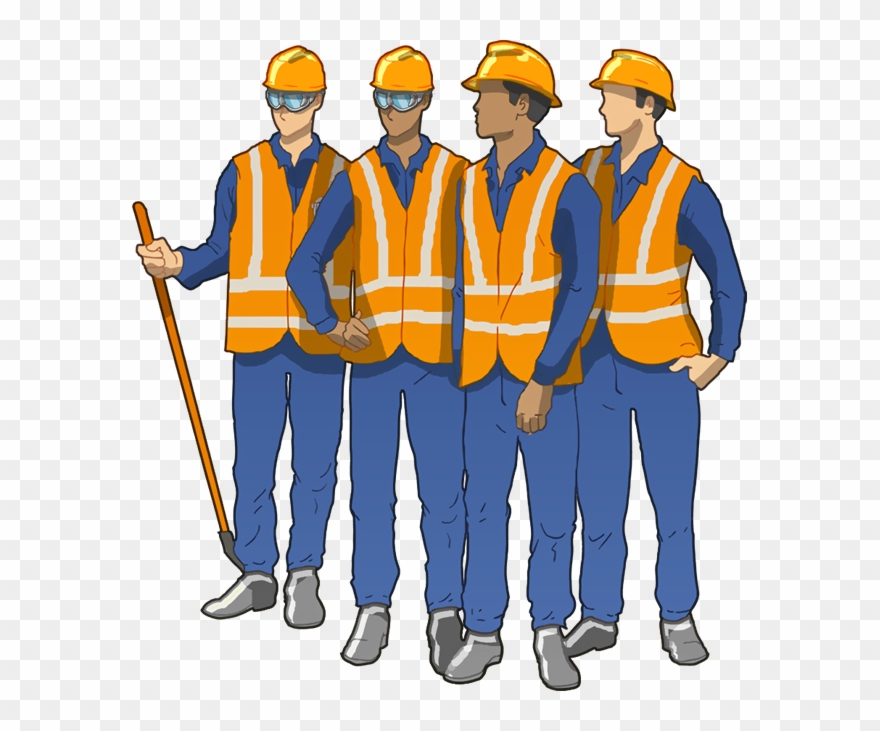 The Power Of Attorney Document Allows You To Name Another - Blue Collar Workers Cartoon Clipart