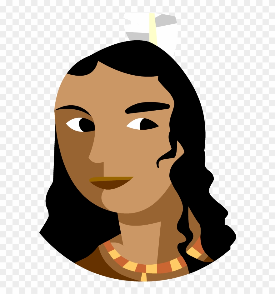 Pocahontas - Illustration Clipart