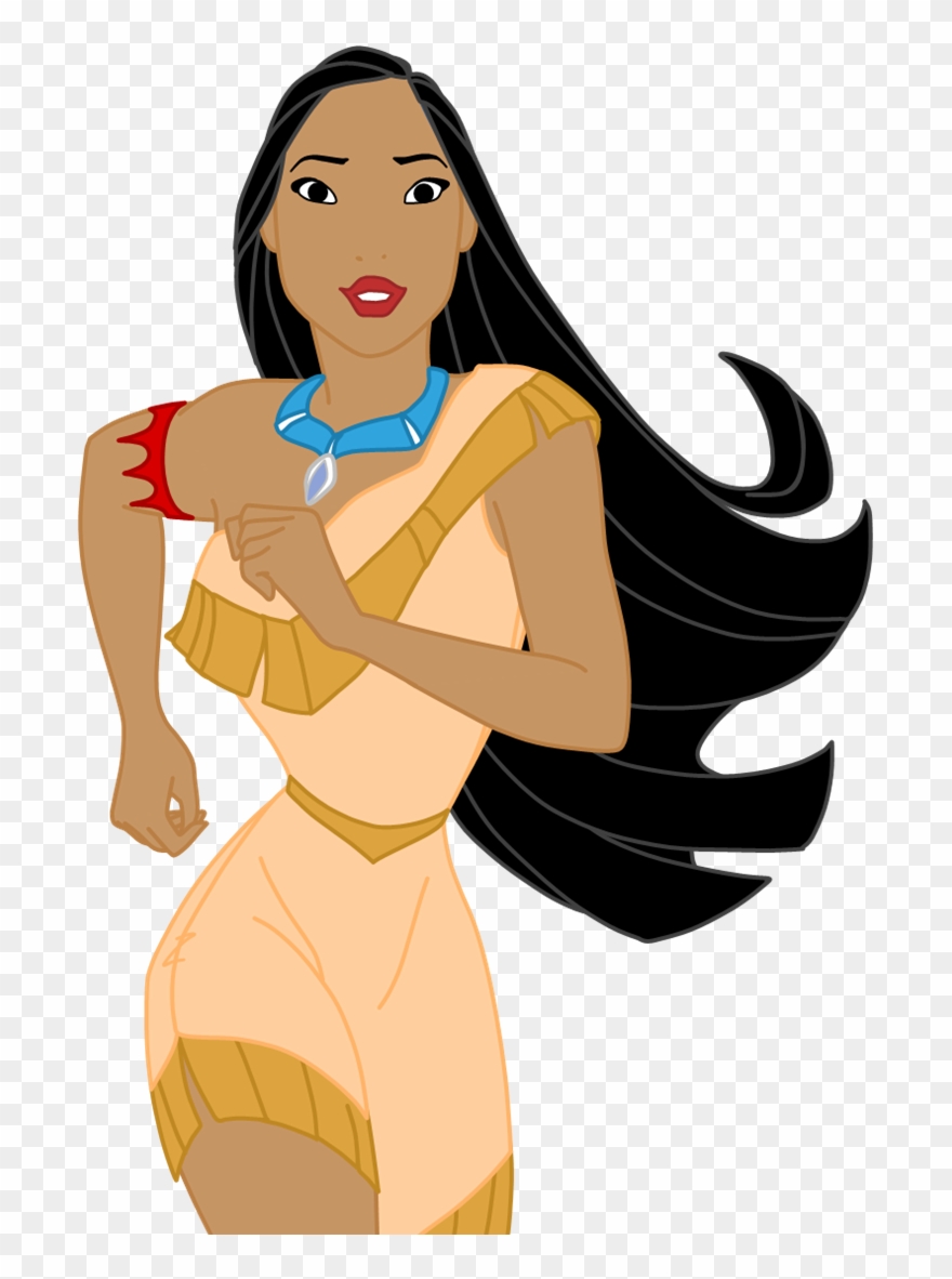 Princess Jasmine Clipart Blingee - Pocahontas Png Transparent Png
