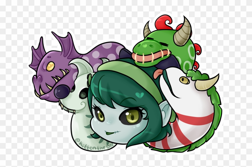 Scylla Clipart Caught - Smite Scylla Prototype Chibi - Png Download