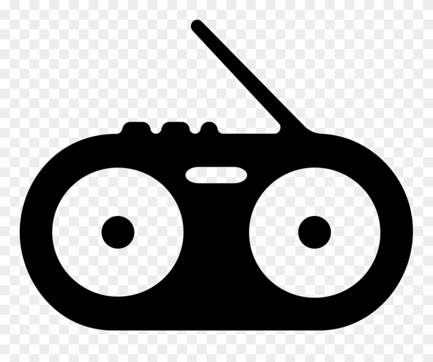 Boombox Comments - Circle Clipart