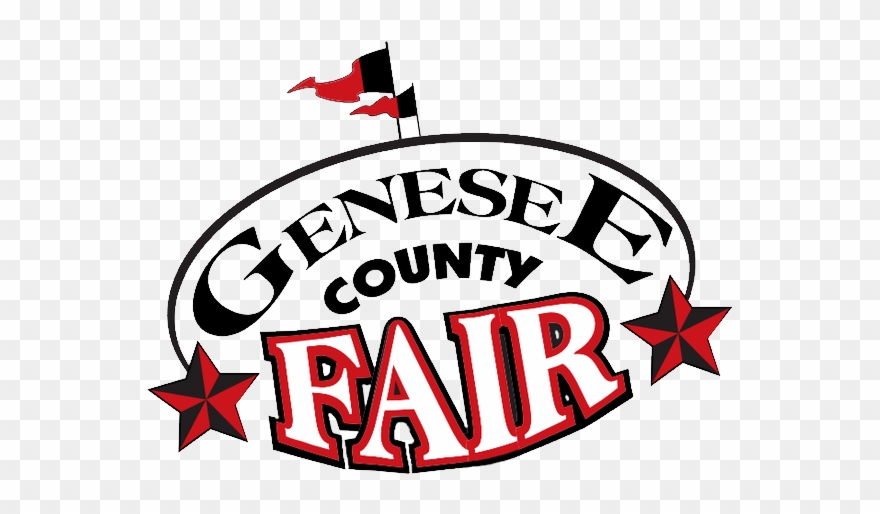 Gcflogo-black - Genesee County Fair Clipart