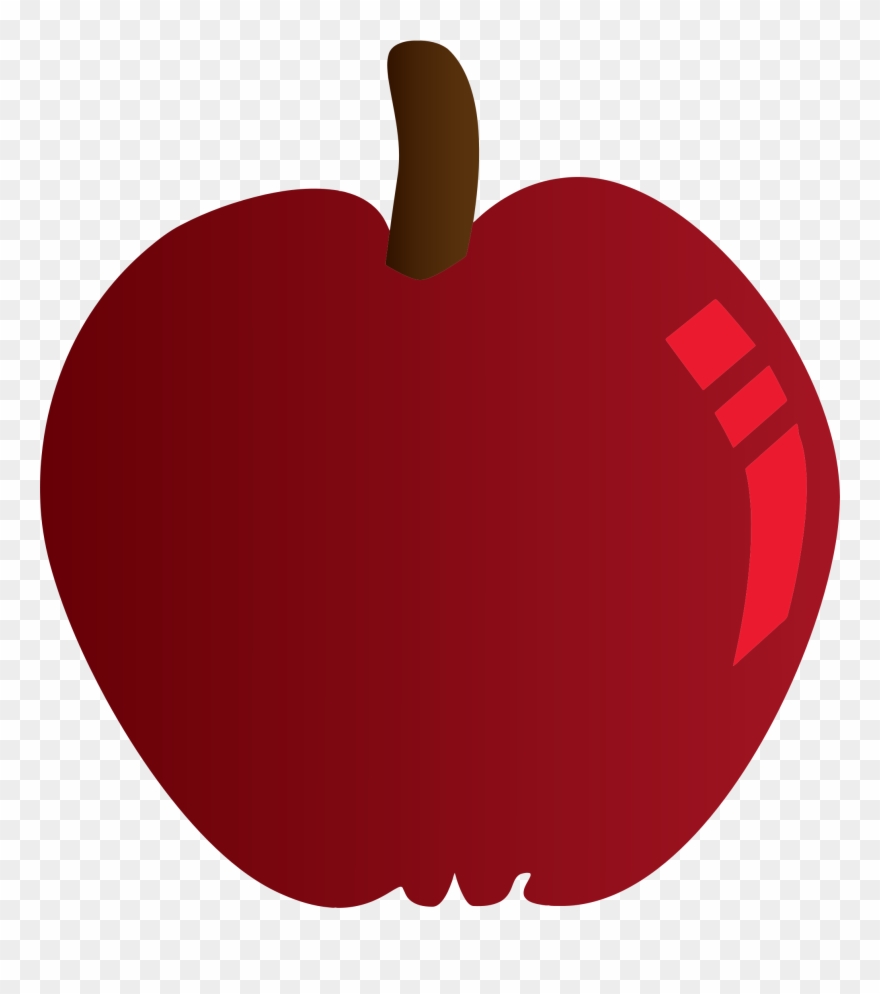 Big Image - Apple Stencils Clipart