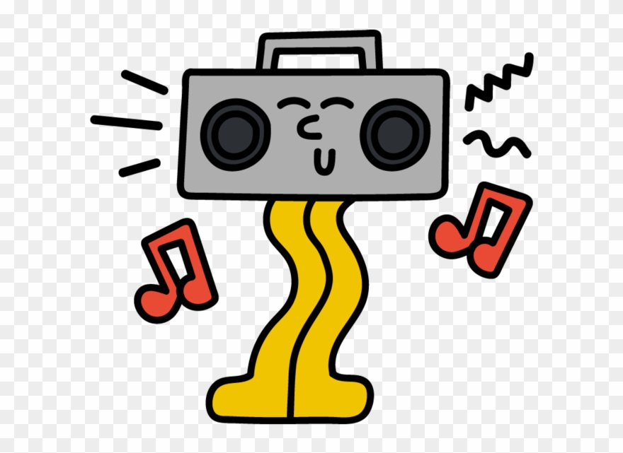 Meltedboombox - Magazine Clipart