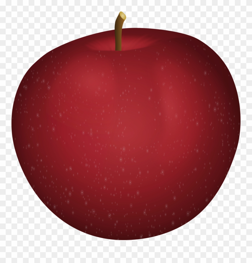 Transparent Image Of An Apple Clipart