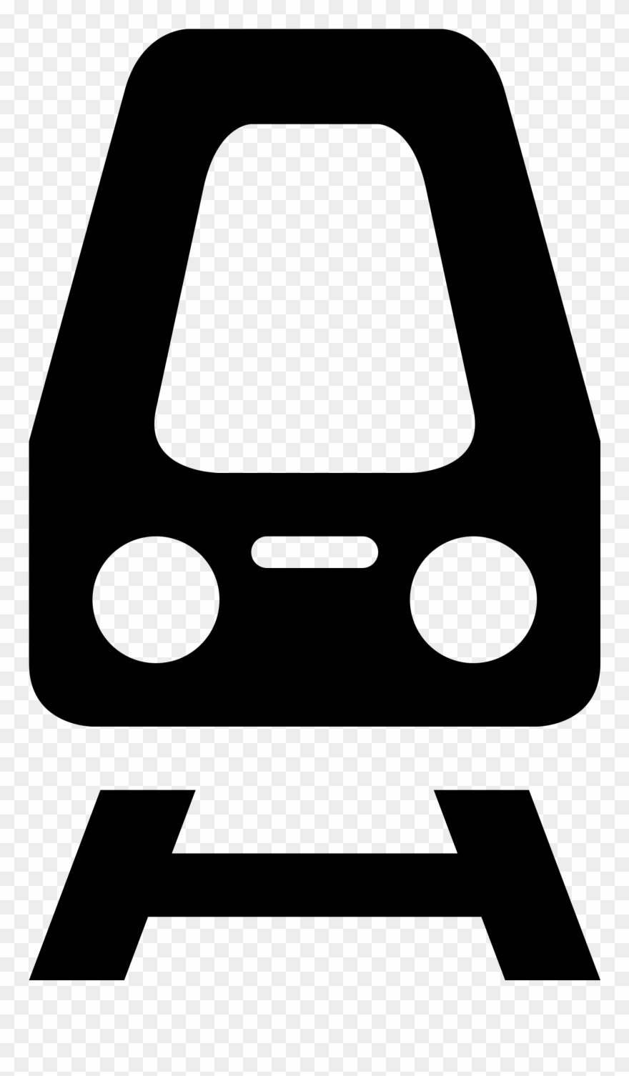 Big Image - 지하철 아이콘 Png Clipart