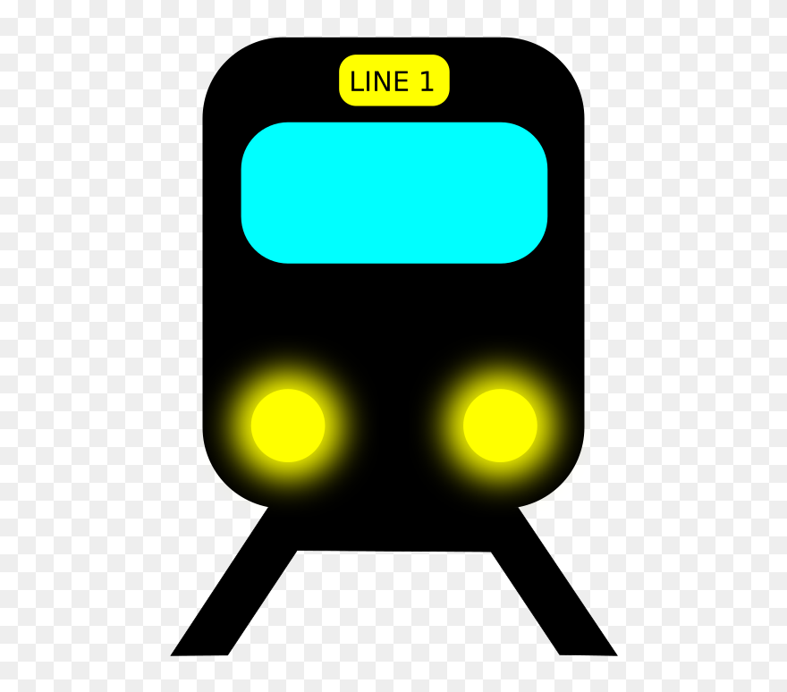 Rapid Transit Rail Transport Train Subway Computer - Train Clipart