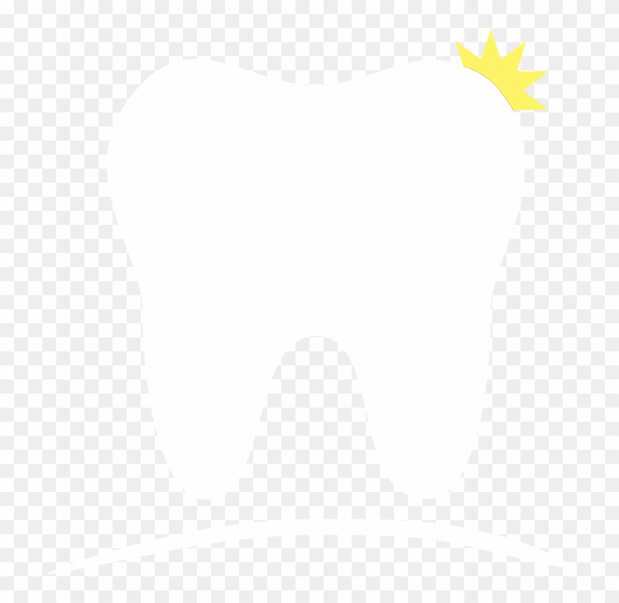 Loose Or Missing Teeth - Tooth With A Crown Clipart - Png Download