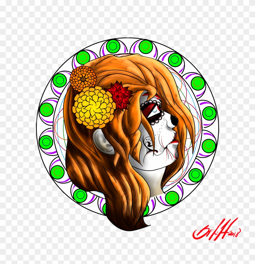 Dia De Los Muertos - Death Clipart