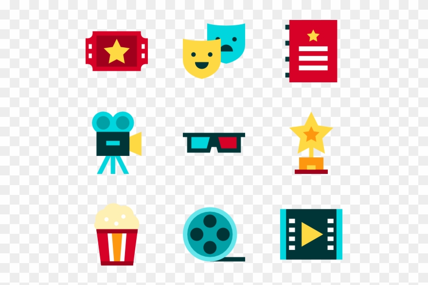 Cinema - Icons Free Cinema Png Clipart