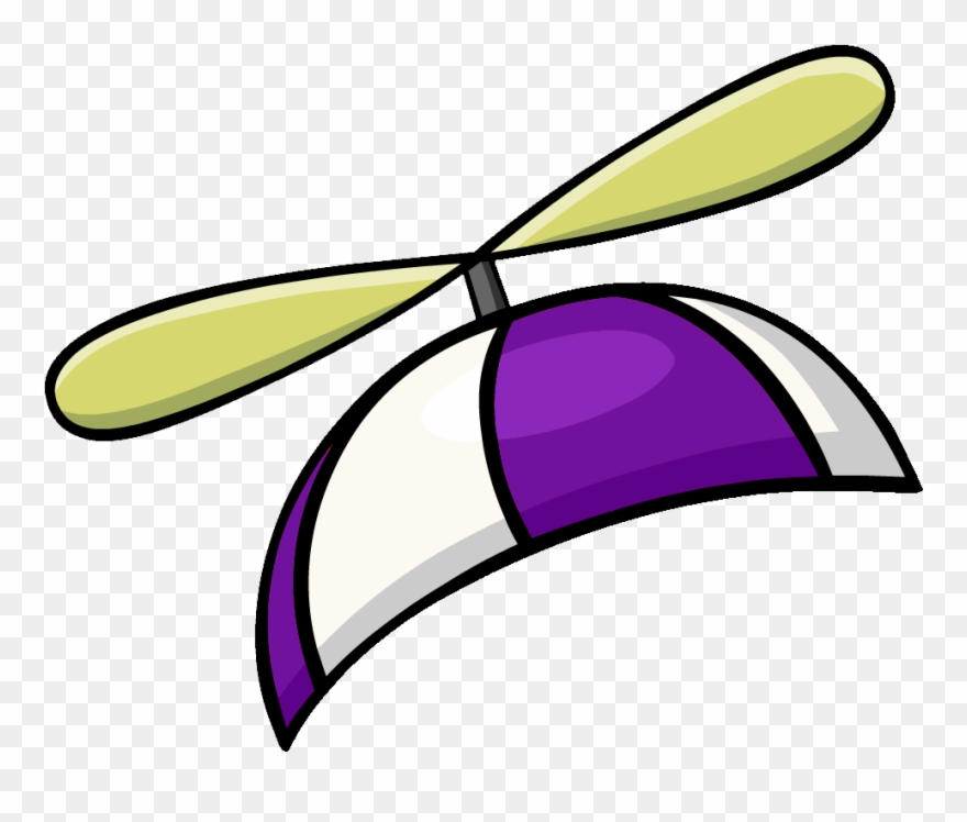 Club Penguin Airplane Helicopter - Club Penguin Accesorios Png Clipart