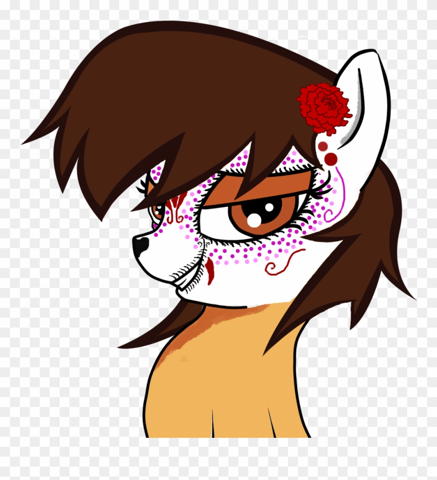 Dia De Los Muertos, Edit, Mexican, Mexico, Nation Ponies, - Filename Clipart