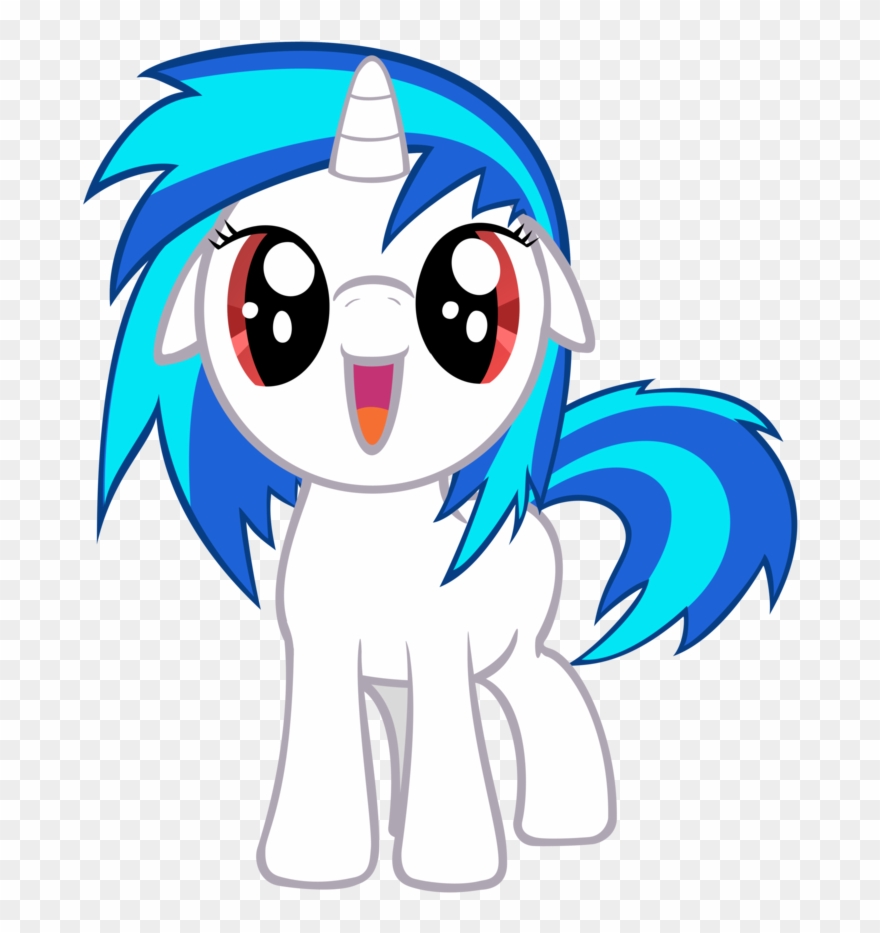 Pinkie Pie Rarity Twilight Sparkle Rainbow Dash Applejack - Cute Vinyl Scratch Clipart