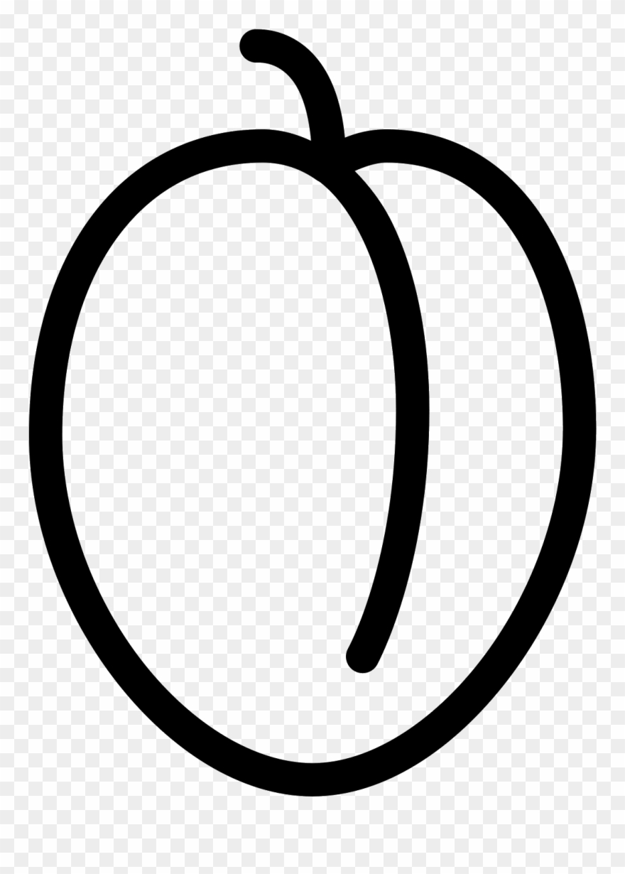 The Icon Is A Simplified Depiction Of A Plum - Red Pack Clipart