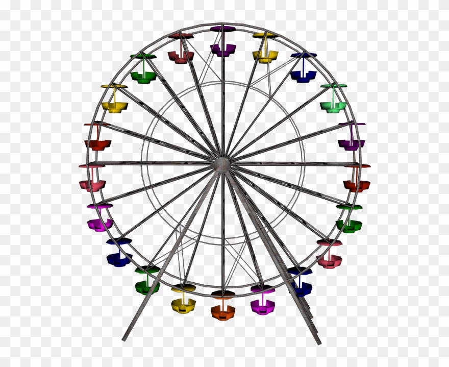 Real Ferris Wheel Png Clipart