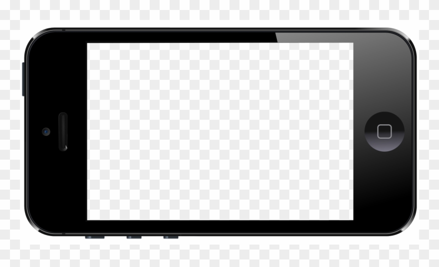 Blank Iphone Screen Png Clip Art Royalty Free Library - Frame 3d Png Transparent Png