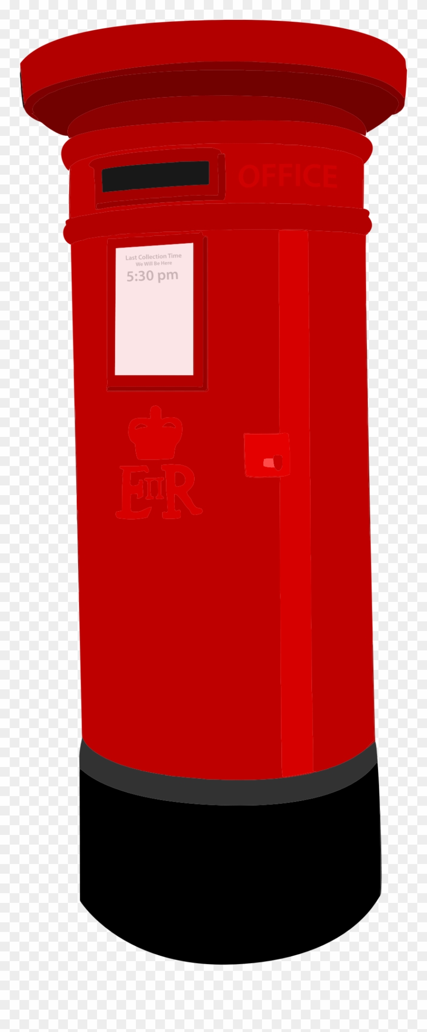 London Clipart Postbox - Post Box Vector Png Transparent Png