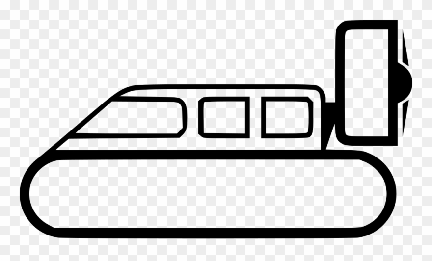 Png File - Hovercraft Vector Png Clipart