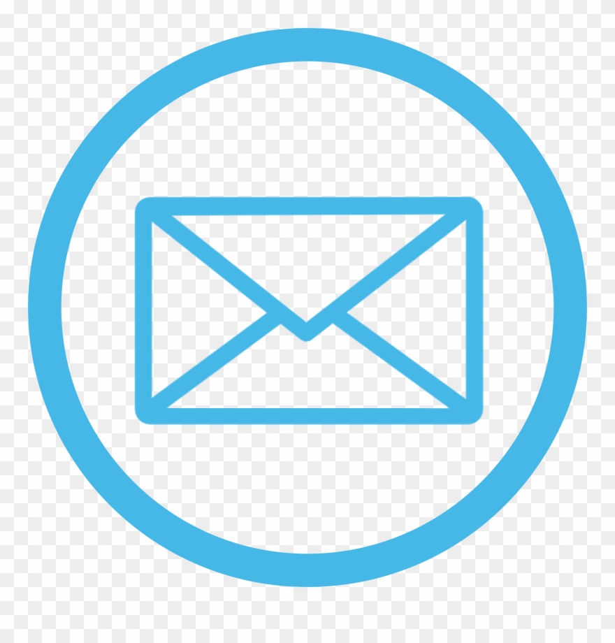 Email Icon 23 - Email Icon Round Png Clipart