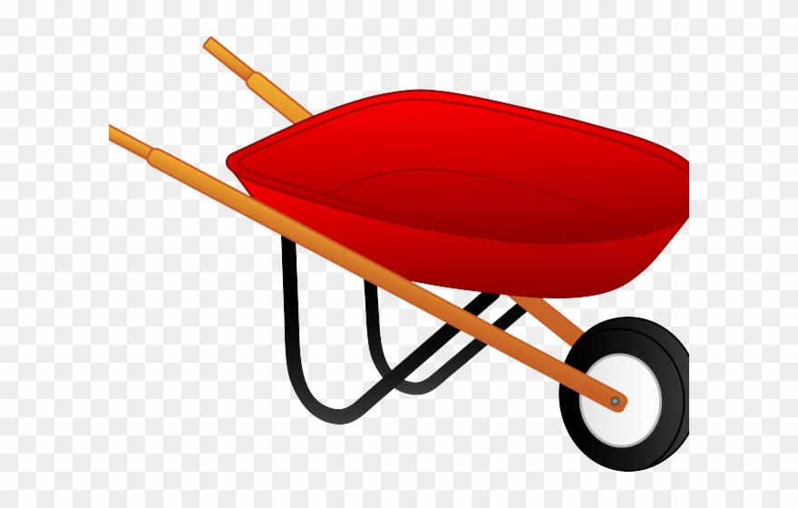 Harvest Clipart Wheelbarrow - Wheelbarrow Clipart - Png Download