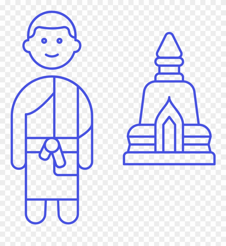 40 - Religion - Icon ศาสนา พุทธ Png Clipart