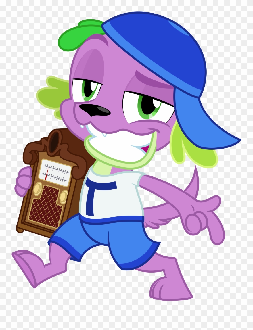 Did You Say Party Time - My Little Pony Eg Spike Clipart