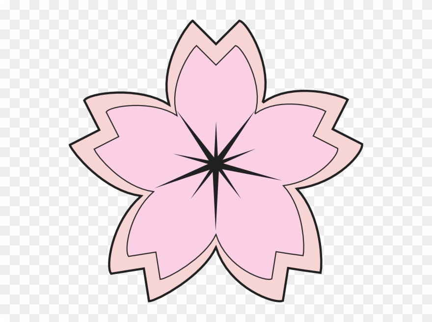 Flowers Clipart Black And White - Png Download