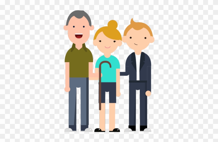 Elderly Clip Art - Business - Png Download